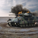 An M114 Dervish in the few seconds between when it begins spinning and when it explodes.